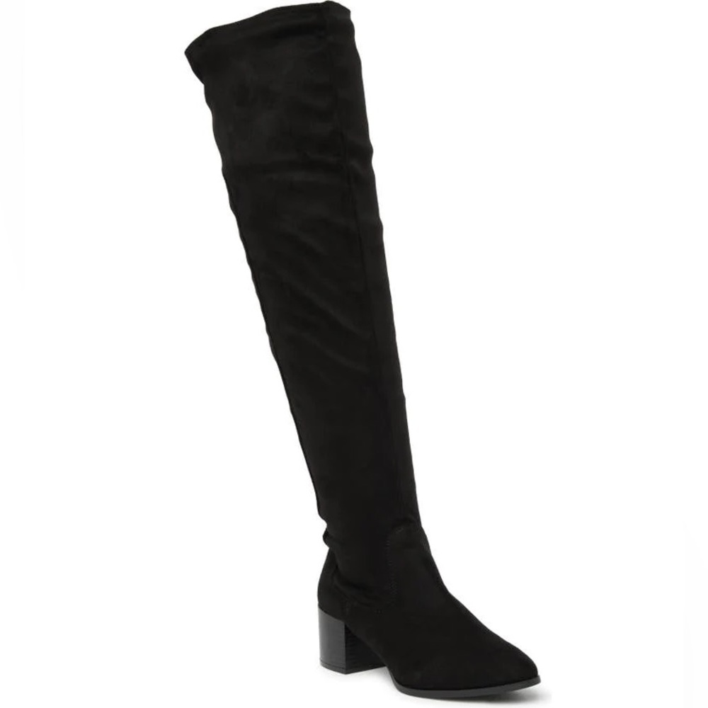 Wild Diva Lounge Size 5.5 Catherine -06 Block Heel Over The Knee Boot